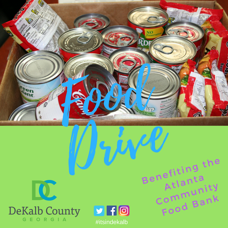 Food Drive to Benefit DeKalb Residents DeKalb County GA